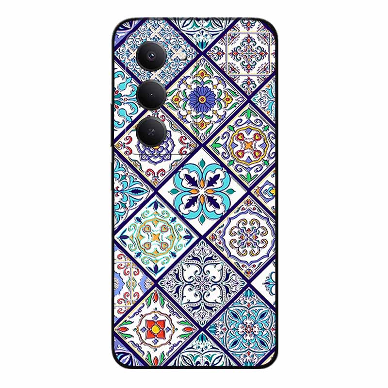3D Emboss Cases For Redmi 15 5G 4G Relief Emboss Soft Silicone Back Cover For Xiaomi Redmi15 Flower Relief  Funda Redmi 15 4G 5G