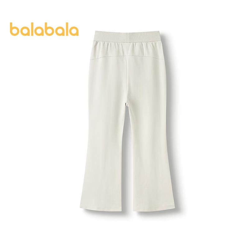 Balabala Girls  2025 Autumn Elastic Flared Pants 150