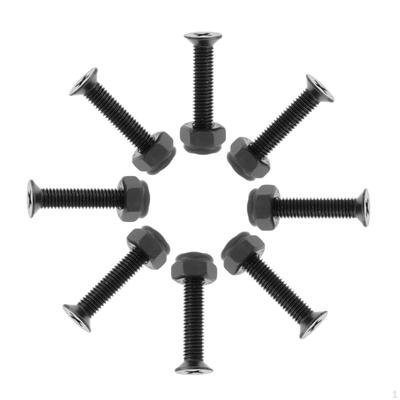 Longboard Skateboard Truck Hardware Screws , Repairing Accessories Spare Parts