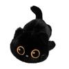 Cute Big Eyes Cat Plush Toy Realistic Texture Siamese Cat  Plush Doll  Birthday Gift
