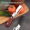 Fast Peeling Tool Vegetable Peeler Stainless Steel Blade Fruit Potato Peeler 2-in-1 Bottle Opener For Carrots