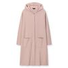 Cashmere Double Volume Hood Long Coat