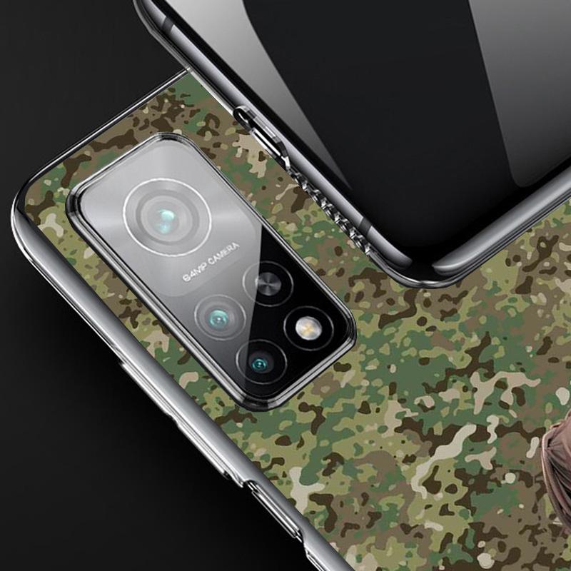 Camouflage Military Cover Phone Case For Xiaomi Redmi Note 15 14 13 12 11 10 Pro Plus 14S 12S 11S 11T 11E 10S Soft Fundas Shell