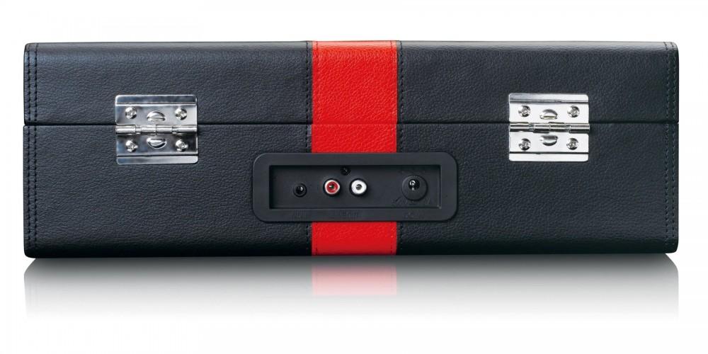 Lenco Tt-110Bkrd - Turntable With Speakers And Bluetooth  (Black and Red)