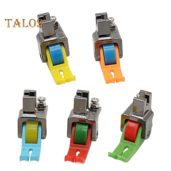 Rollsaum-Nähfuß für Nähmaschinen, unsichtbarer Reißverschluss, Saum-Nähfuß mit Rollsaumfuß für Heim- und Industrienäharbeiten