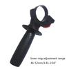 Adjustable Electric Hammers Handle 210mm Long Inner Ring 46- 52mm Impact Handle of Impact Drill Hammers Accessories