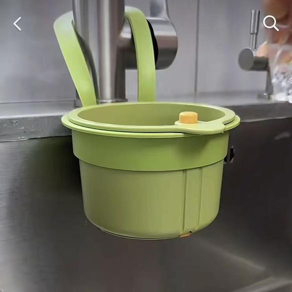 Press-Type Hanging Dish Rack: Multi-functional Kitchen Basket & Faucet Filter