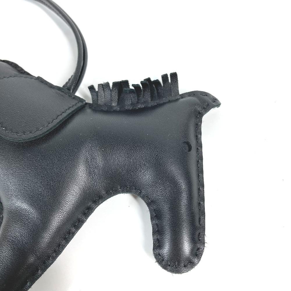 HERMES So Black All Black Rodeo GM Rodeo GM Bag Charm charm Anyo Miro Black