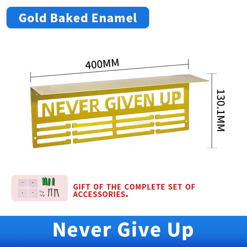 Factory Direct Custom Large Wall Hanger Metal Medal Display Rack for Bulk Medals & Awards Storage