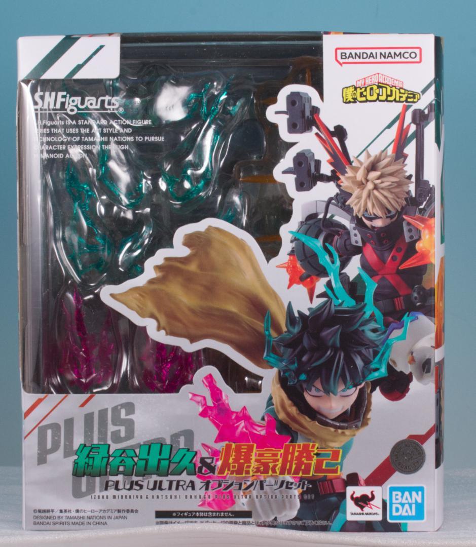 

[Б/У] S.H.Figuarts Изуку Мидория и Кацуки Бакуго Набор дополнительных частей