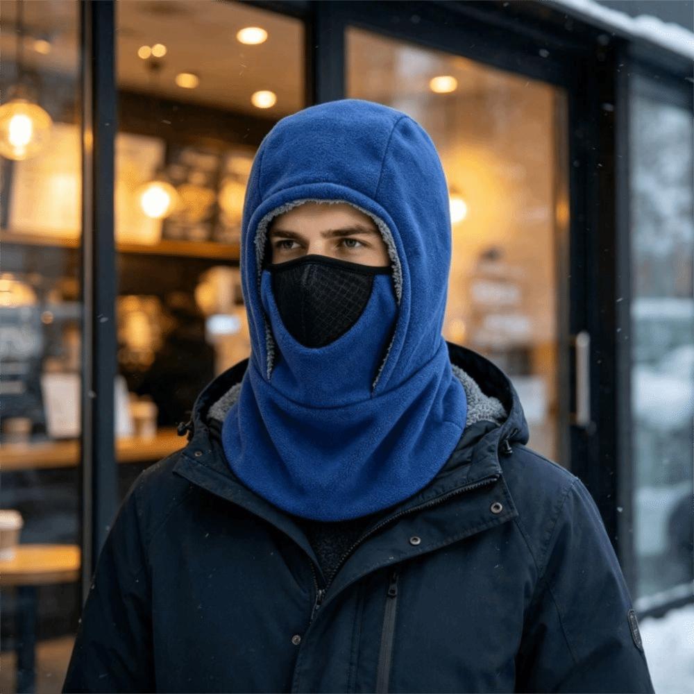 Waterproof Balaclava Hat Solid Color Face Neck Warmer Unisex Face Mask Winter