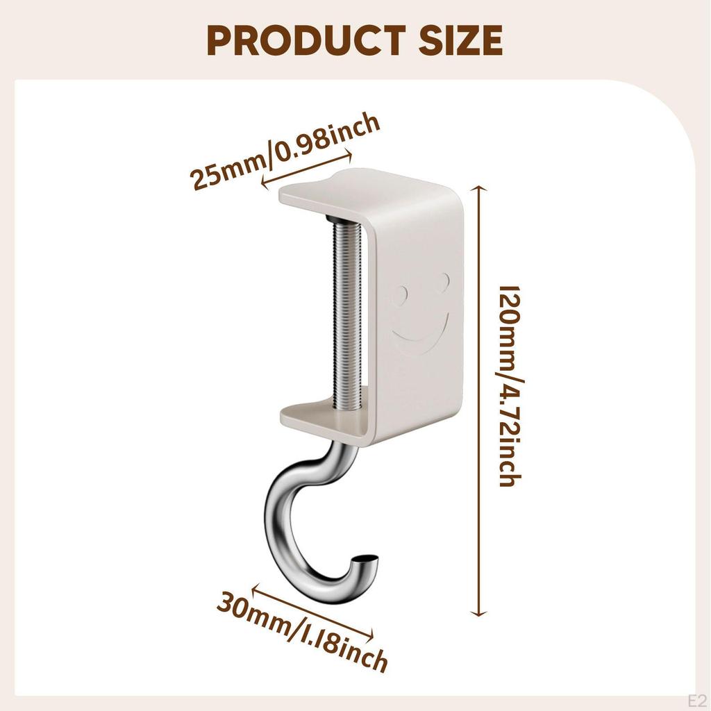 Vánoční držák na punčochu Nastavitelná taška na stůl Víceúčelový háček na girlandu