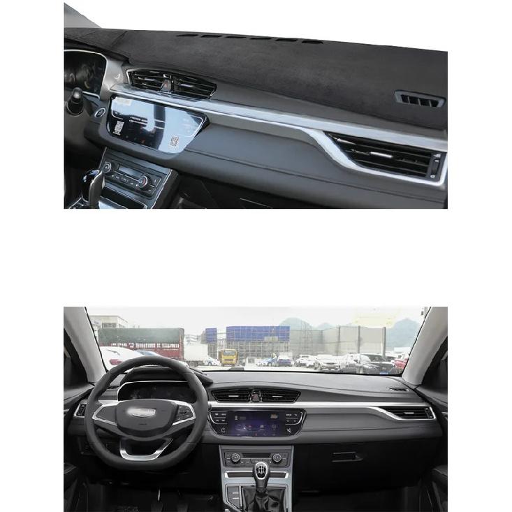 For Geely Emgrand EC7 2018- Accessories Dashmat Dashboard Cover trument Panel Protective Pad Anti-Dirt Proof Dash Mat