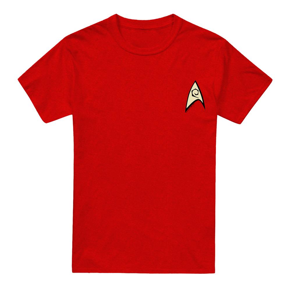 STAR TREK Unisex Adult Engineering Uniform T-Shirt