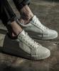 Bsqt By Classy 786 Monaco Lettering Sneakers White Silver