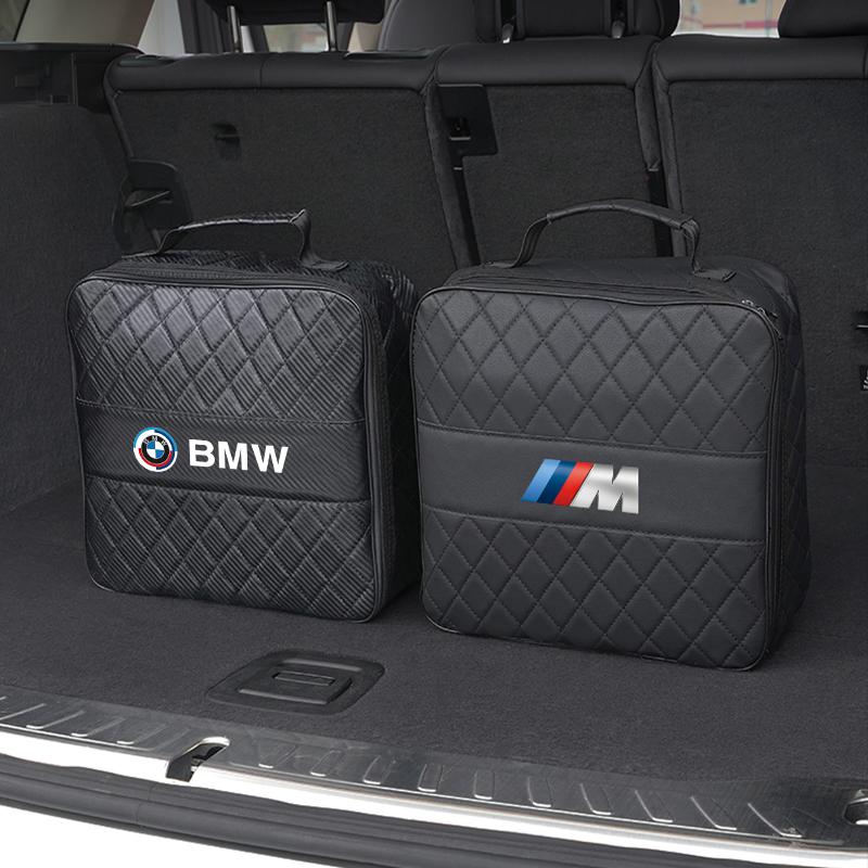 PU Leather Storage Bag For EV Charging Gun Magic Tape Stickers Accessories For BMW G80 G06 G07 G42 G14 G15 G16 F82 F20 F21 F83 M