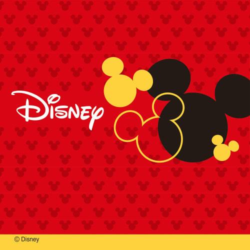 BONFORM Seat Cushion Disney/Mickey Mickey Press Velor Light/Normal Car Single Press with Stopper 45x45x2cm Black 5590-02BK
