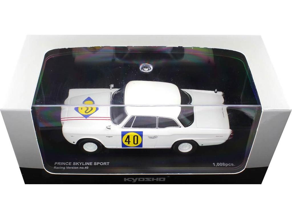 Kyosho Original Prince Skyline Sports Coupe Racing 40 Finished Product 1/43 No.