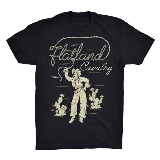 Rare! Flatland Cavalry Band Shirt Unisex Concert S to 5XL LO135 Unisex T-Shirt XXXXL