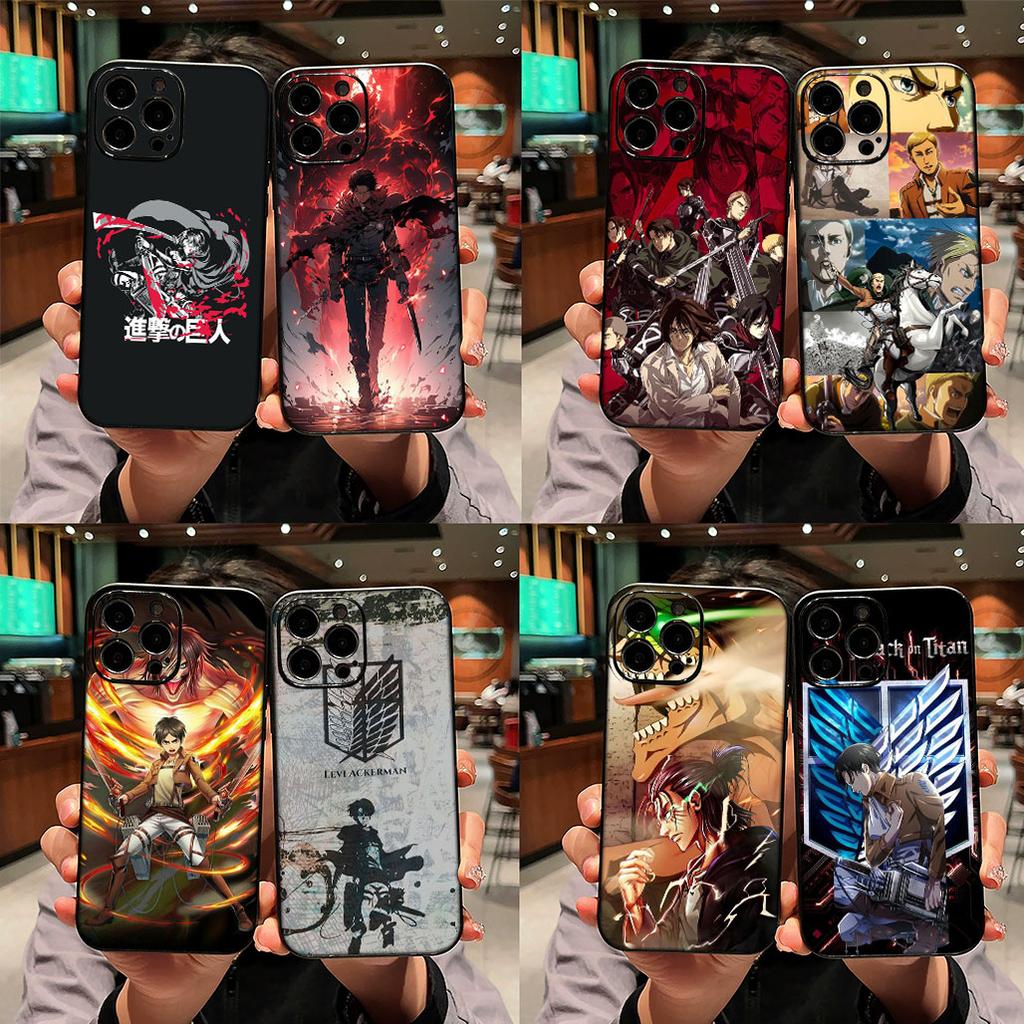 Casing for Samsung Galaxy S22 S21 S20 FE Ultra Plus A07 A17 A15 A16 A25 A57 A37 Cover Phone Case Attack on titan levi Wallpaper