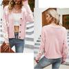 BITCED Autumn/Winter Women's Knitted Cardigan Coat Loose-Fit Academic-Style Sweater Cardigan