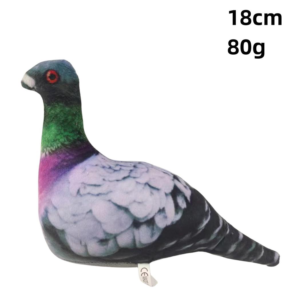 Simulering Kyckling Gosedjur Docka Gosedjurskyckling Papegoja Duva Docka Leksak Gåva Papegoja Gosedjur