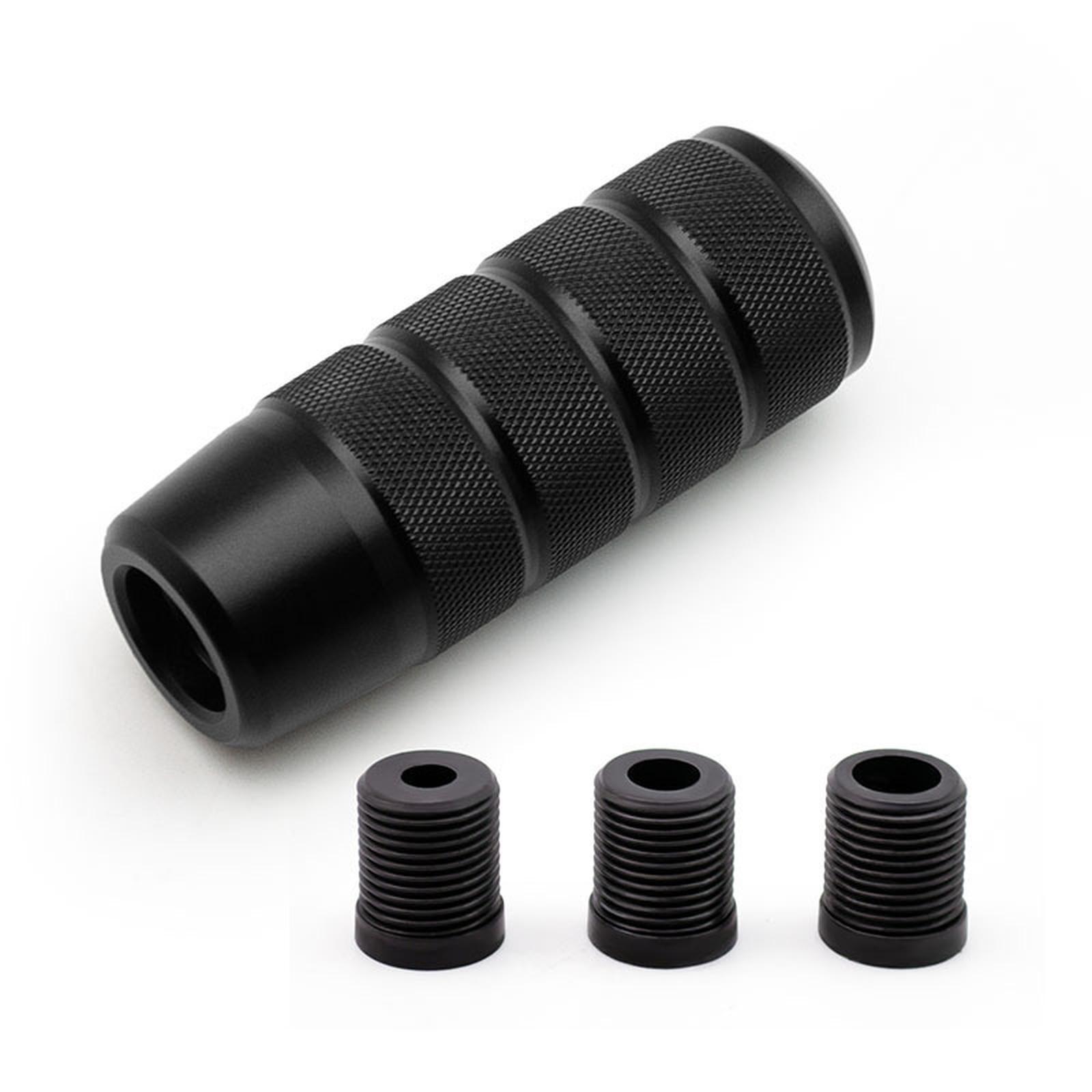 

95 мм Универсальная не-шестеренчатая ручка рычага переключения передач Ручная коробка передач Алюминиевый сплав Гоночный автомобиль Ручка рычага переключения передач с 3 резьбовыми адаптерами One Size