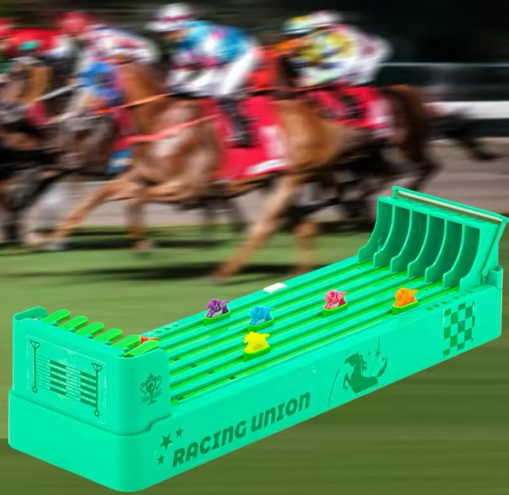 Electric horse racing game, 34cm long version, derby race, competition, toy