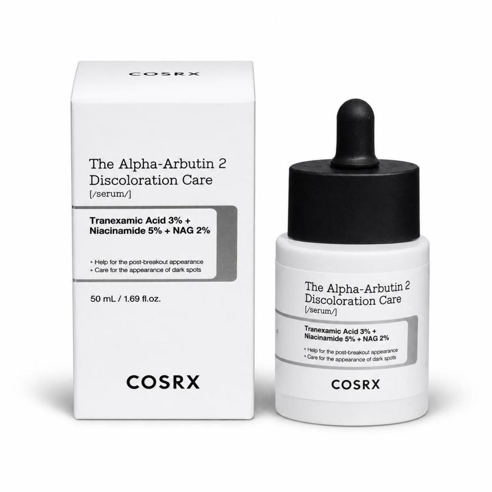 COSRX The Alpha-Arbutin 2 Discoloration Care Serum 50ml Brightening & Dark Spot Care Facial Serum
