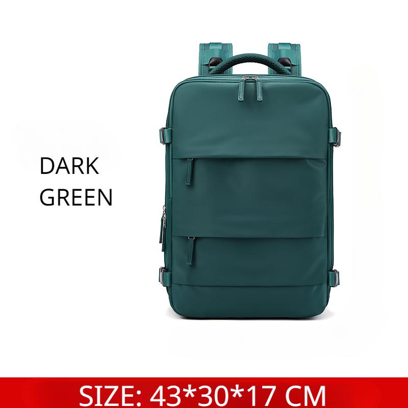 

OUTWALK Многофункциональная сумка для багажа большой емкости для учащихся средних школ, унисекс, спортивный рюкзак для путешествий на открытом воздухе, дорожная сумка 43*30*17cm темно-зеленого