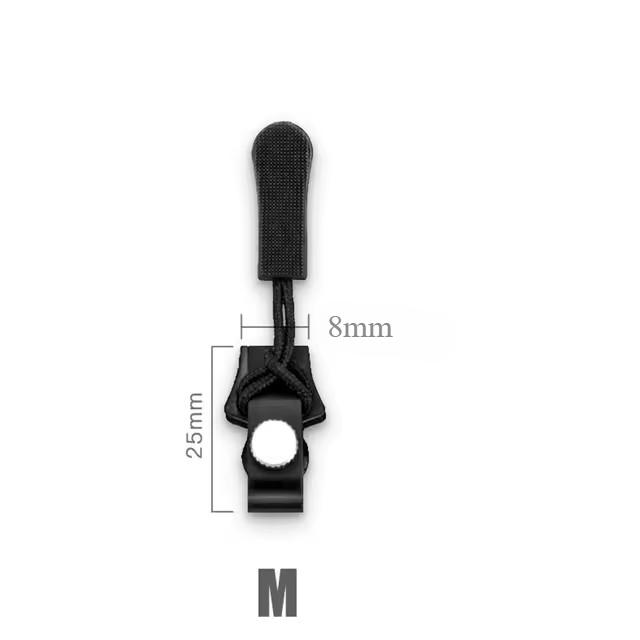 

6Pcs Zipper Repairer Universal Fix Zipper Head Zipper Replacement Instant DIY Clothing Design Reusable Sliding Zippers Head