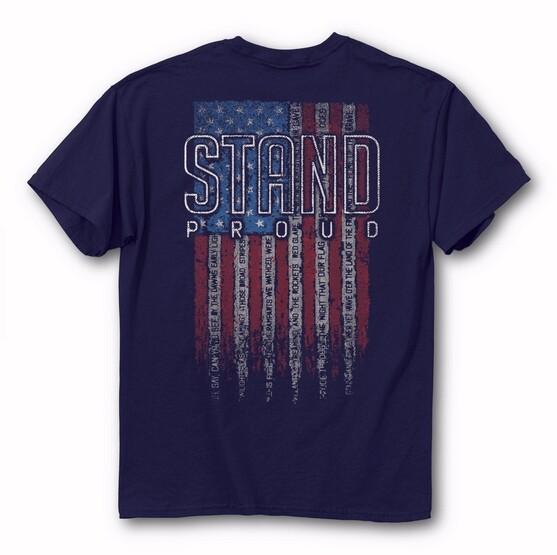 Футболка с коротким рукавом Stand Proud НОВАЯ Быстрая бесплатная доставка Унисекс Футболка L
