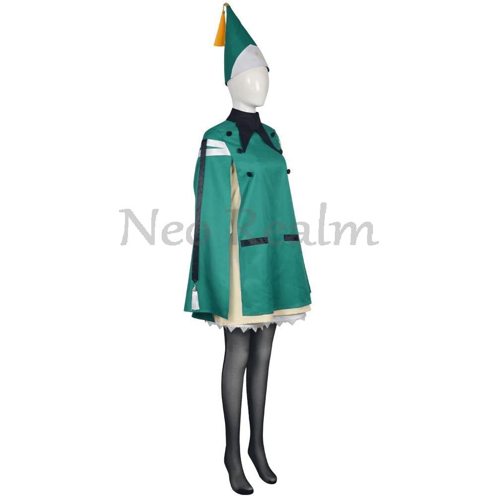 Vendita Anime Cappello da Strega Atelier Coco Cosplay Set Completo Vestito Giacca Cappello Accessori Donne Ragazze Festival di Halloween Costume Cosplay