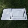 Fiberglass Flame Retardant Rug Grey Camping Protection Rug Picnic Fire Blanket  Outdoor Protection