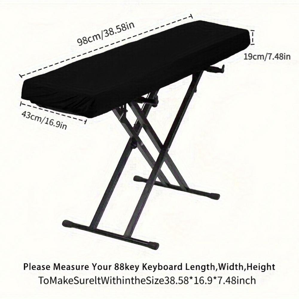 88 /61Key Keyboard Cover Piano Cover Digital Piano Keyboard Dustproof and Waterproof Cover for Electronic Organ Electronic Piano