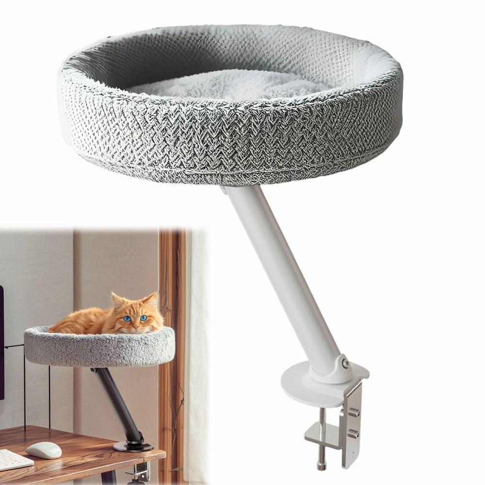 Space Saving Floating Cat Nest Soft&Comfortable Cat Hammock Cat Shelves Cat Climbing Racks Bedside