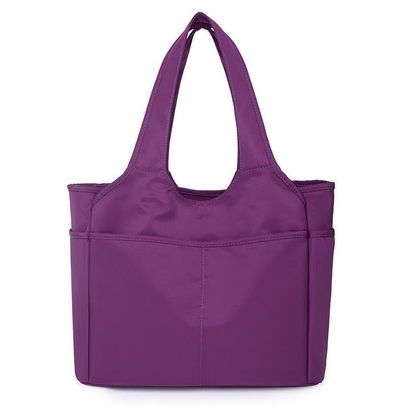 

SANAYU Women s Stylish Tote Bag, Large Capacity, Pockets, Lightweight, A4 Size, Perfect for Commuting, School, and Casual Use, Simple, Shoulder Bag,