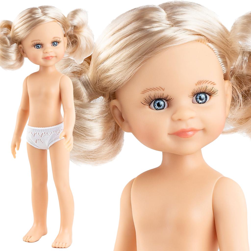 Spanish doll Paola Reina, 32 cm, without clothes, 14859