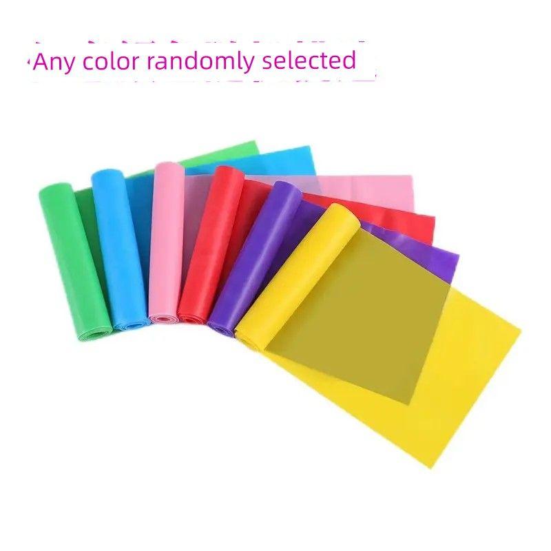 

Clearance Yoga Elastic Band Fitness Women Exaggerates Hips Resistance Band Strength Training Stretch Exhibition Supplies Auxiliary Tension Band Standard Edition-Random Color](1.5 m 22 lb)