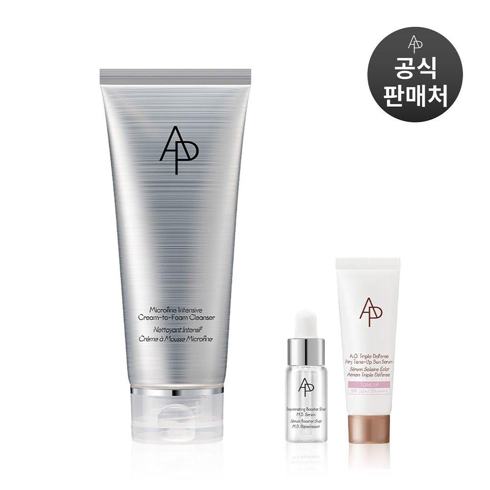 [AP BEAUTY] Микротонкий Интенсивный Очищающий Крем-Пенка 150 г