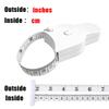 Waist Body Tape Body Measuring Ruler PP Clear Markings Waist Measure Tape for Home Waist Measure Ruler Body Measure Tape