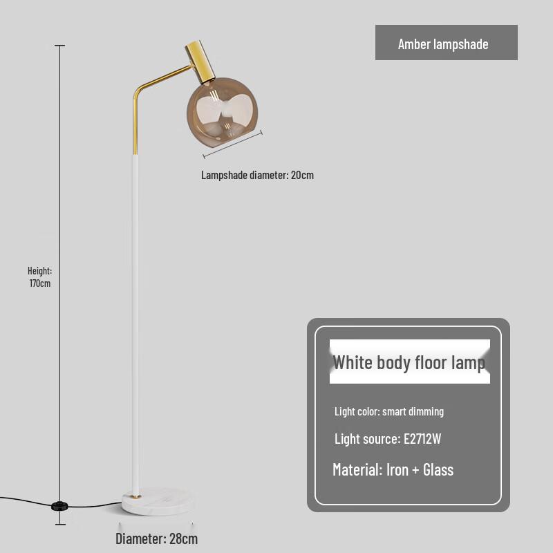 Minimalist Rechargeable LED Reading Floor Lamp