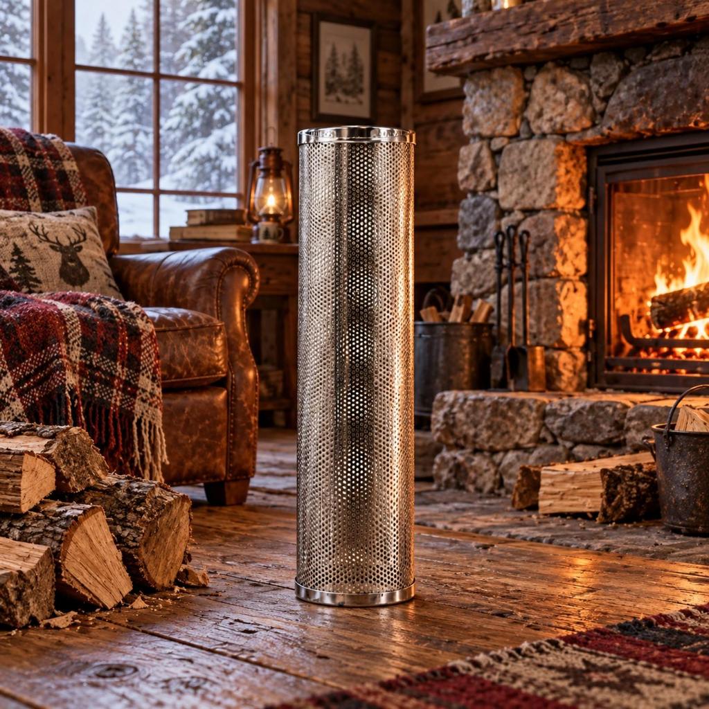 Flue Guard 10.4 Cm Internal Diameter Stainless Steel Chimney