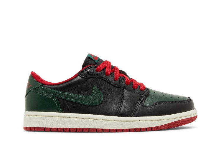 Jordan 1 Retro Low OG Gorge Green Varsity Red (Women's)