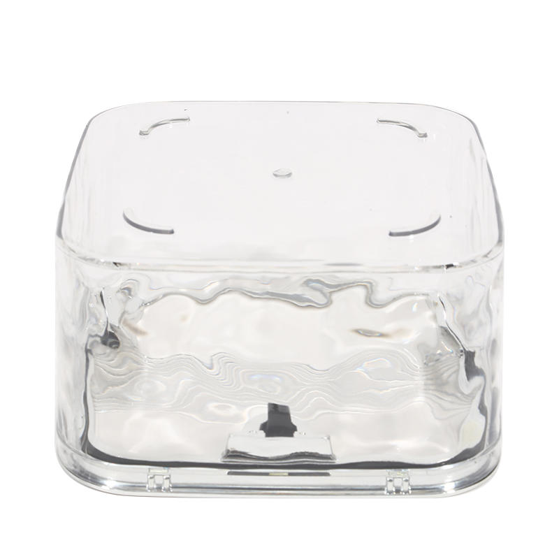 Hair Accessory Storage Box Desktop Girl Hair Clip Hair Ring Hair Clip Rubber Band Transparent Acrylic Sorting Box Storage Basket