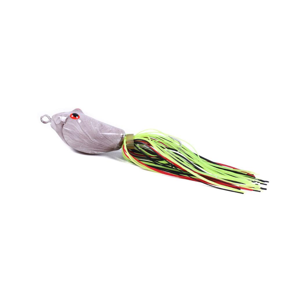 10cm 8.4g Simulated Frog Bait Topwater Frog Lures with Treble Hook Ray Frog Crankbait Lures Swimbait Fishing Lure