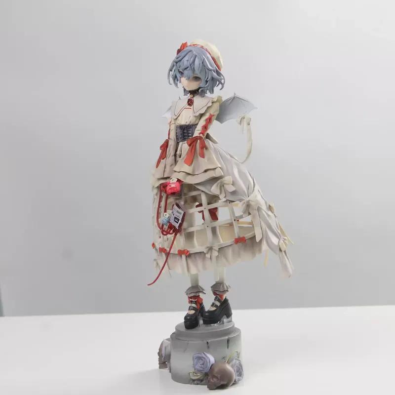 25cm Anime TouHou Project Model Remilia Scarlet Action Figure Collection Figurine GK Statue Figuras Ornaments Peripheral Toys