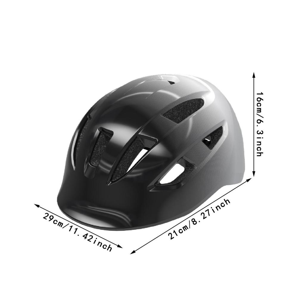 Bike Helmet for Adults Comfortable for Men Women Commuting Portable Gradient with Soft Liner Fit Head Circumference 56-61cm
