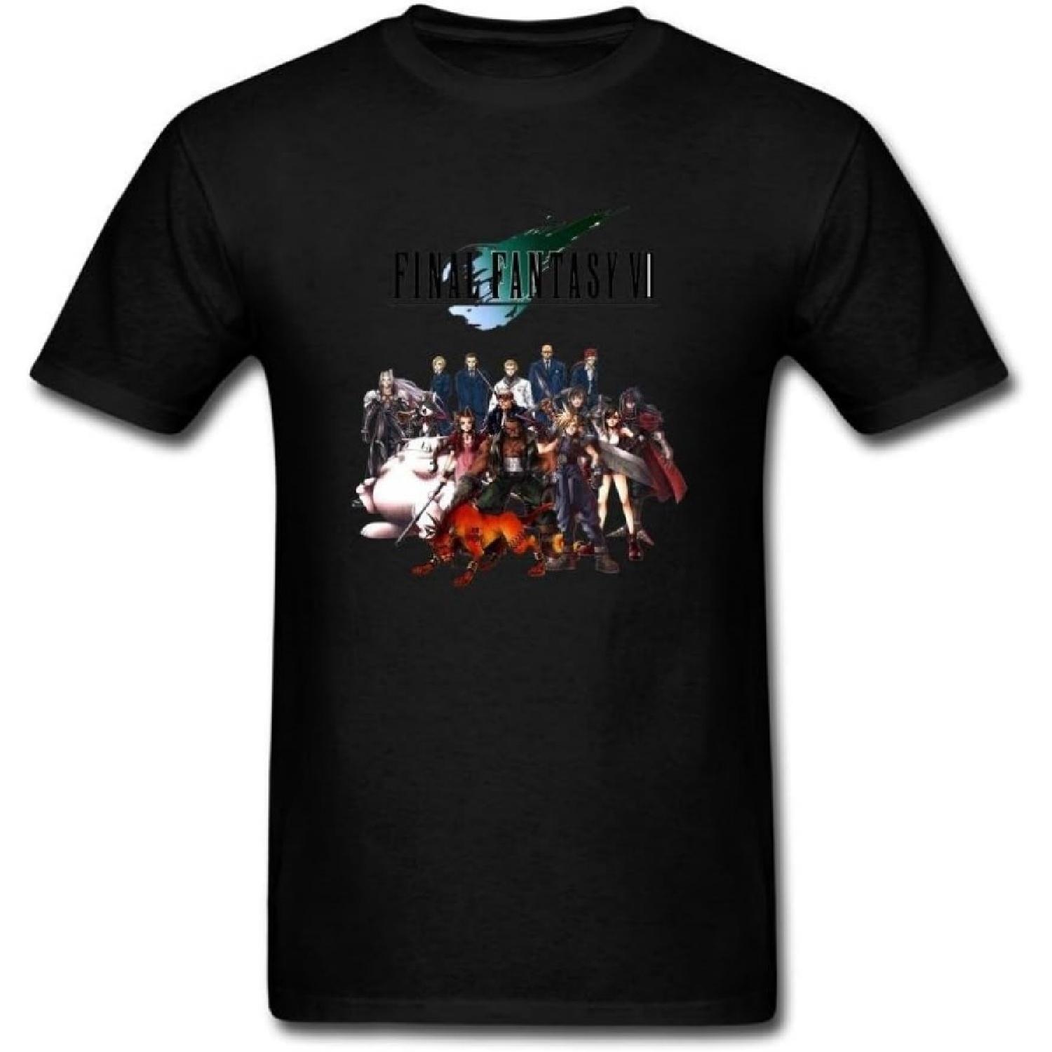 Мужская футболка USTJC Final Fantasy VII Группа S XXXXXL разноцветный