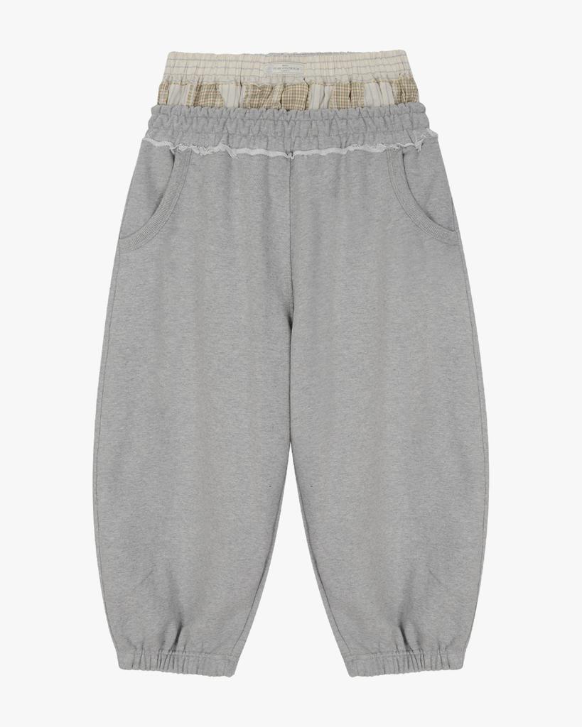 Yeolin Sagging Jogger Pants (M Gray)
